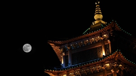 月亮很忙！牽手眾星演繹“星月同框”的浪漫！