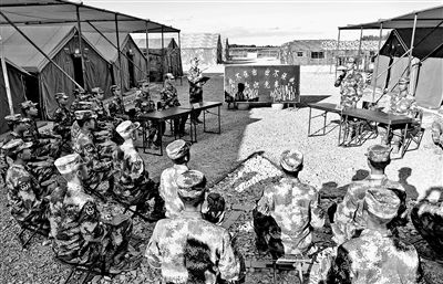 野外駐訓，為涉密信息加把“鎖”