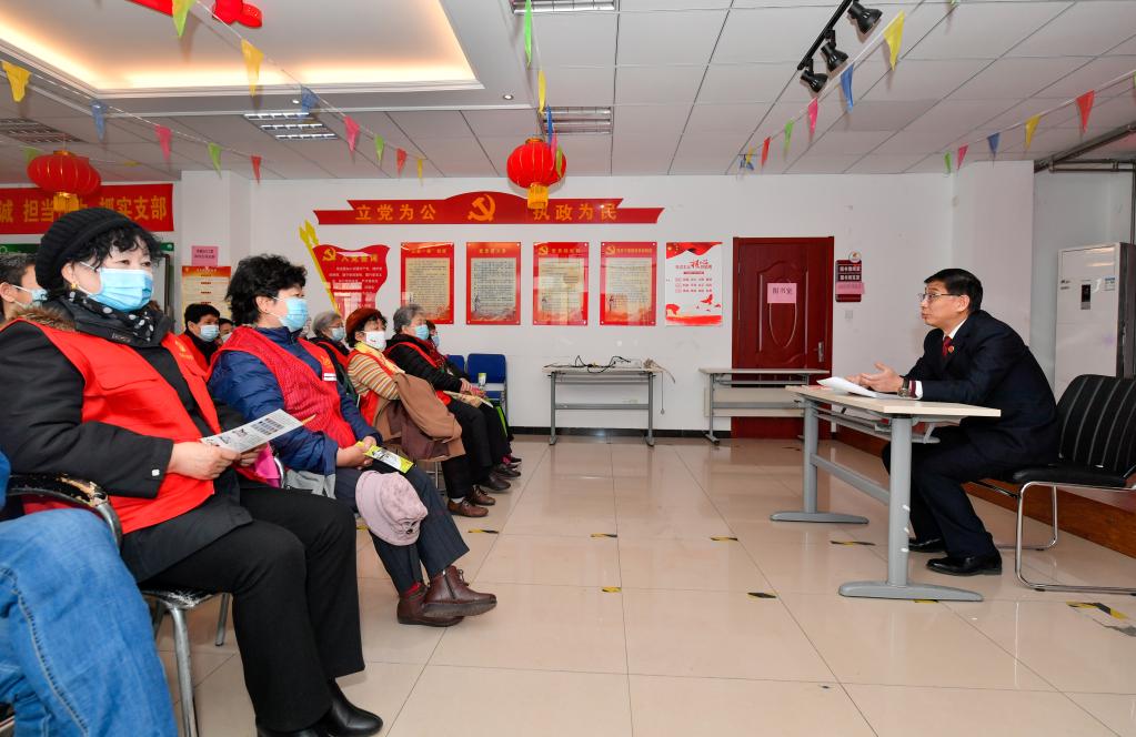 天津：法律宣傳進(jìn)社區