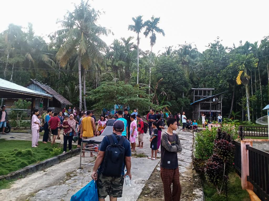 印尼西蘇門(mén)答臘省附近海域發(fā)生6.1級地震