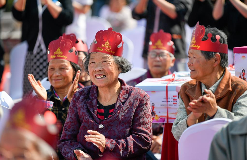 山村曬孝道 傳承文明鄉風(fēng)
