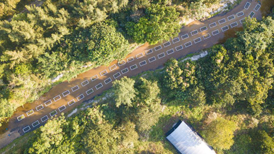 新華全媒+|海南文昌:建設“生態(tài)浮島” 凈化河水水質(zhì)