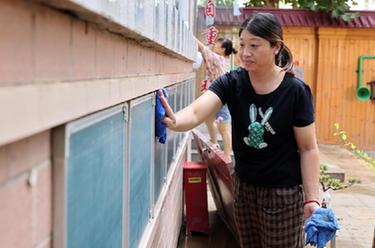 河北寧晉：抓緊修復學(xué)校受損設施 保障如期開(kāi)學(xué)