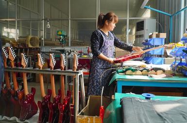 鄉村行·看振興丨山東昌樂(lè )：“樂(lè )器小鎮”奏響“富民曲”