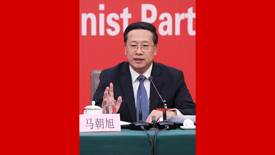 馬朝旭在記者招待會(huì )上