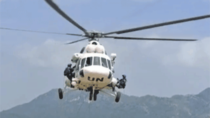 “共同命運-2021”國際維和實(shí)兵演習