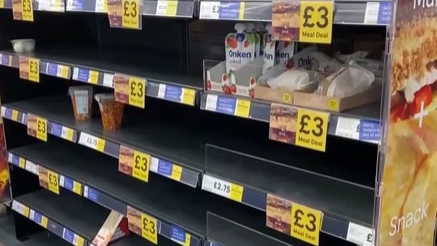 食品燃料短缺 英國人擔憂(yōu)過(guò)冬難